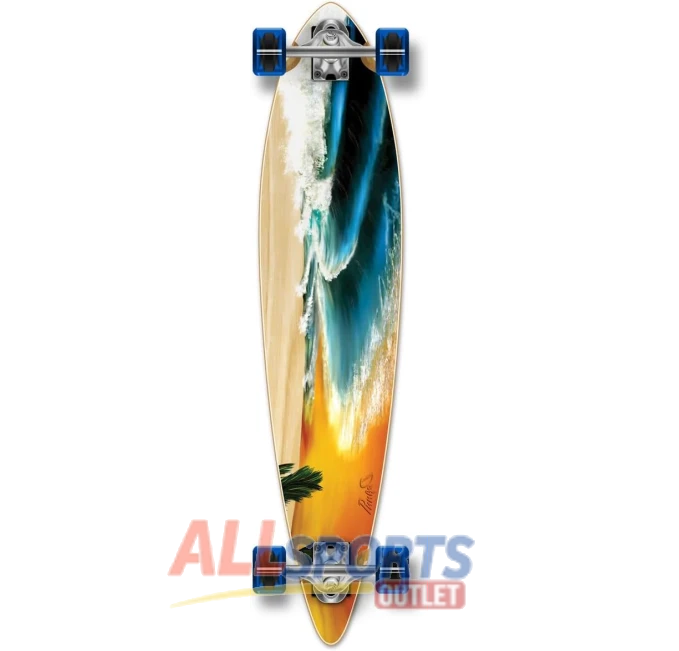 Yocaher Beach Series Complete Pintail Longboard at All Sports Outlet