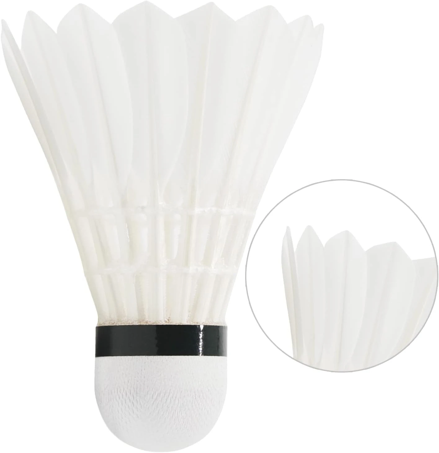 FLEX PRO Badminton Shuttlecocks 12pcs 77speed Duck Feathers All Sports Outlet - Image 3