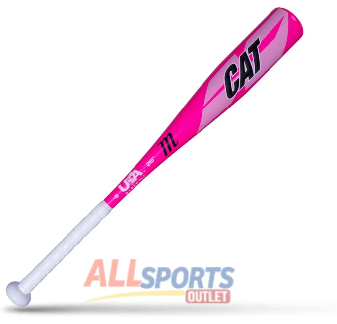 Marucci CAT USA Tee Ball Pink Aluminum Bat 2 5/8 All Sports Outlet