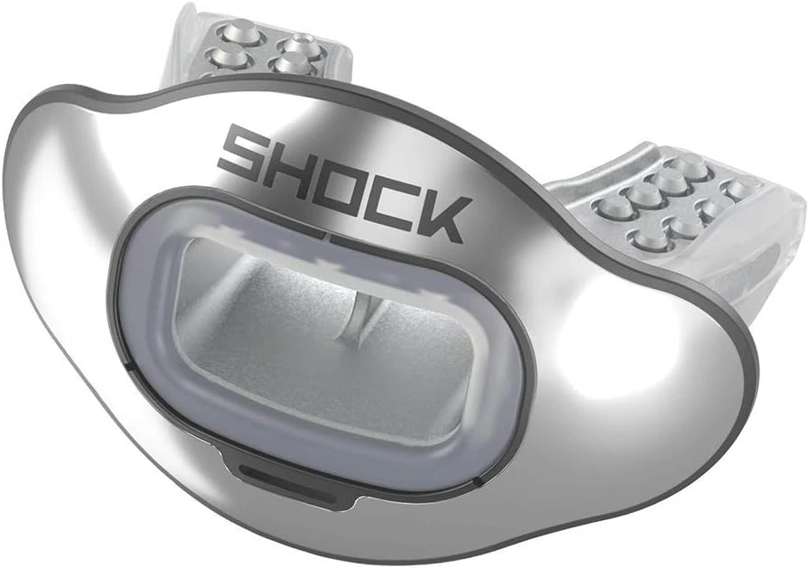 Shock Doctor Silver Chrome Mouthguard All Sports Outlet OSFA - Image 2