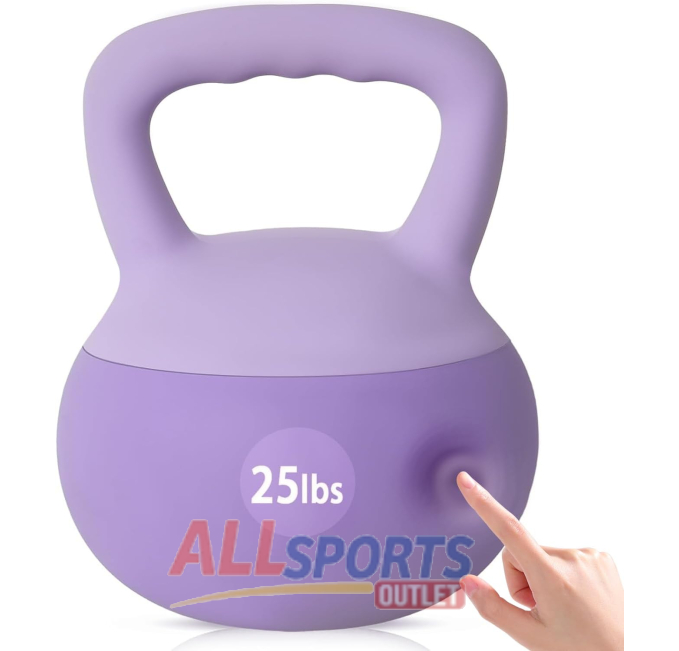Soges 25lbs Kettlebell PVC with Wide Handles All Sports Outlet