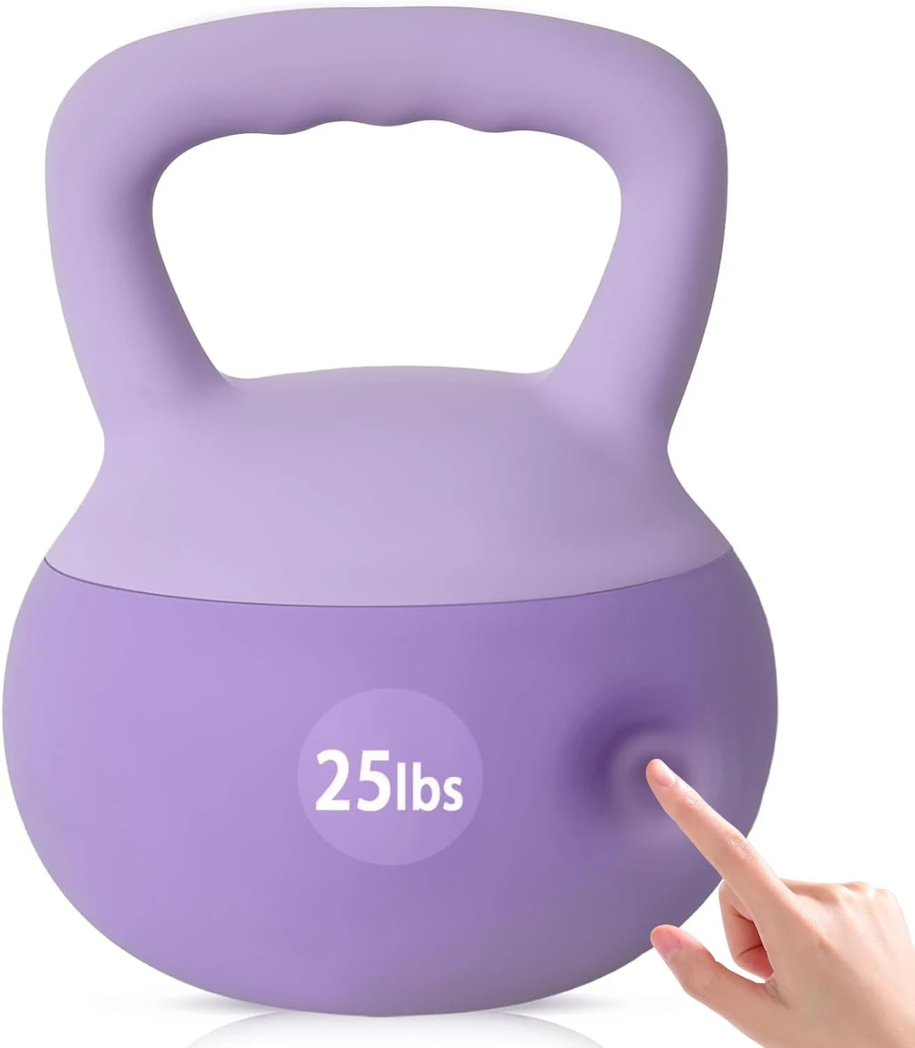 Soges 25lbs Kettlebell PVC with Wide Handles All Sports Outlet