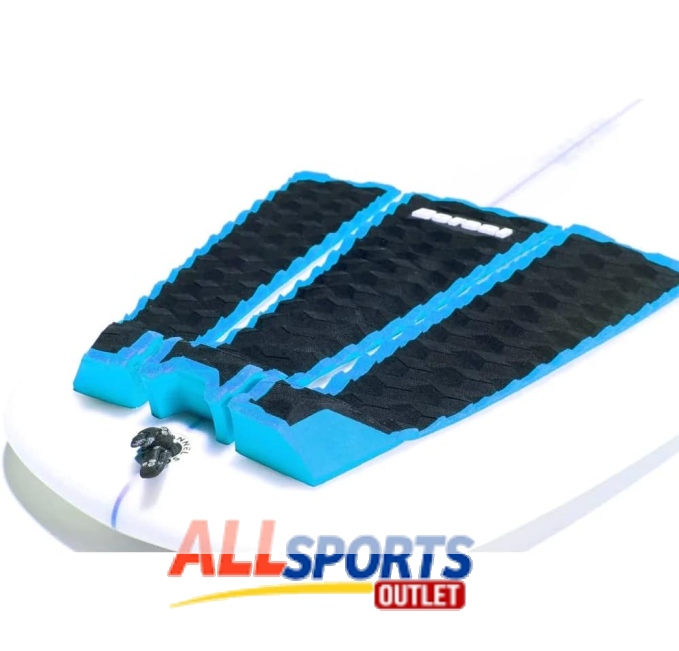 DORSAL Three Piece Surfboard Traction Pad with Tail Block All Sports Outlet