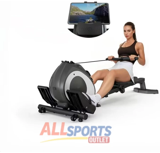 Rowing Machine with Quiet Resistance for Home Use All Sports Outlet