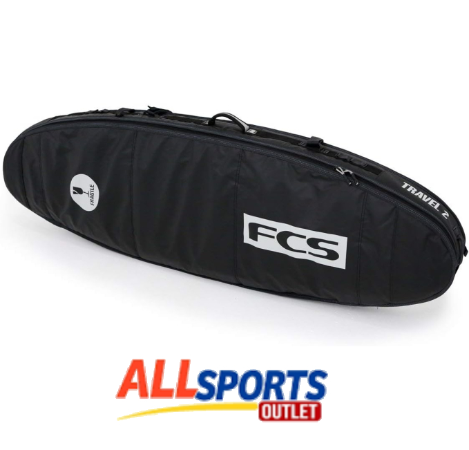 FCS Travel Funboard 2 Surfboard Cover All Sports Outlet