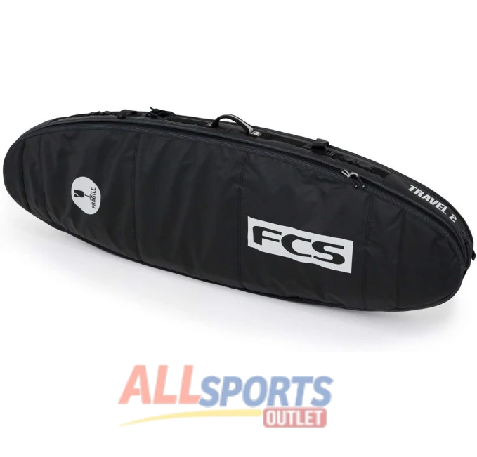 FCS Travel Funboard 2 Surfboard Cover All Sports Outlet