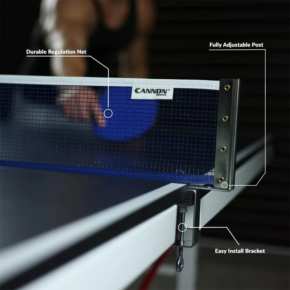 Cannon Sports Table Tennis Net & Post Set Indoor Games All Sports Outlet - Image 2