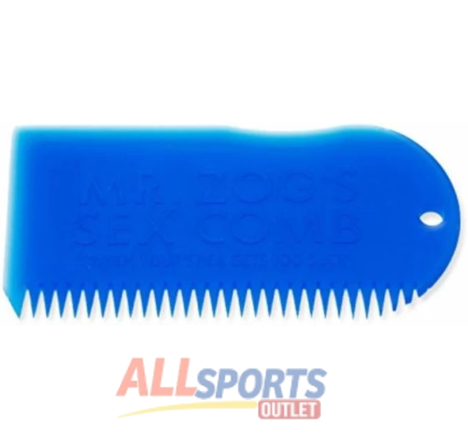 Mr Zogs Blue Sex Wax Comb All Sports Outlet Surf Accessories