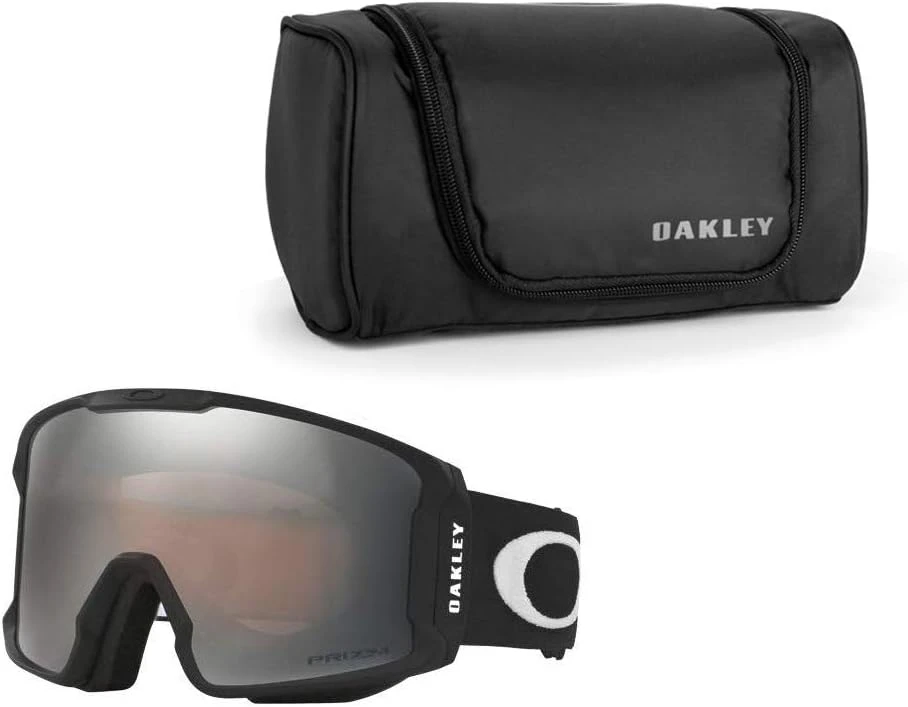 Oakley Line Miner Snow Goggle with Prizm Black Iridium Lens and Large Soft Case at All Sports Outlet