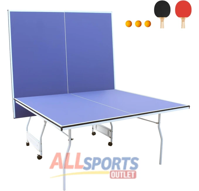 SculPong 9FT Table Tennis Table Set by All Sports Outlet