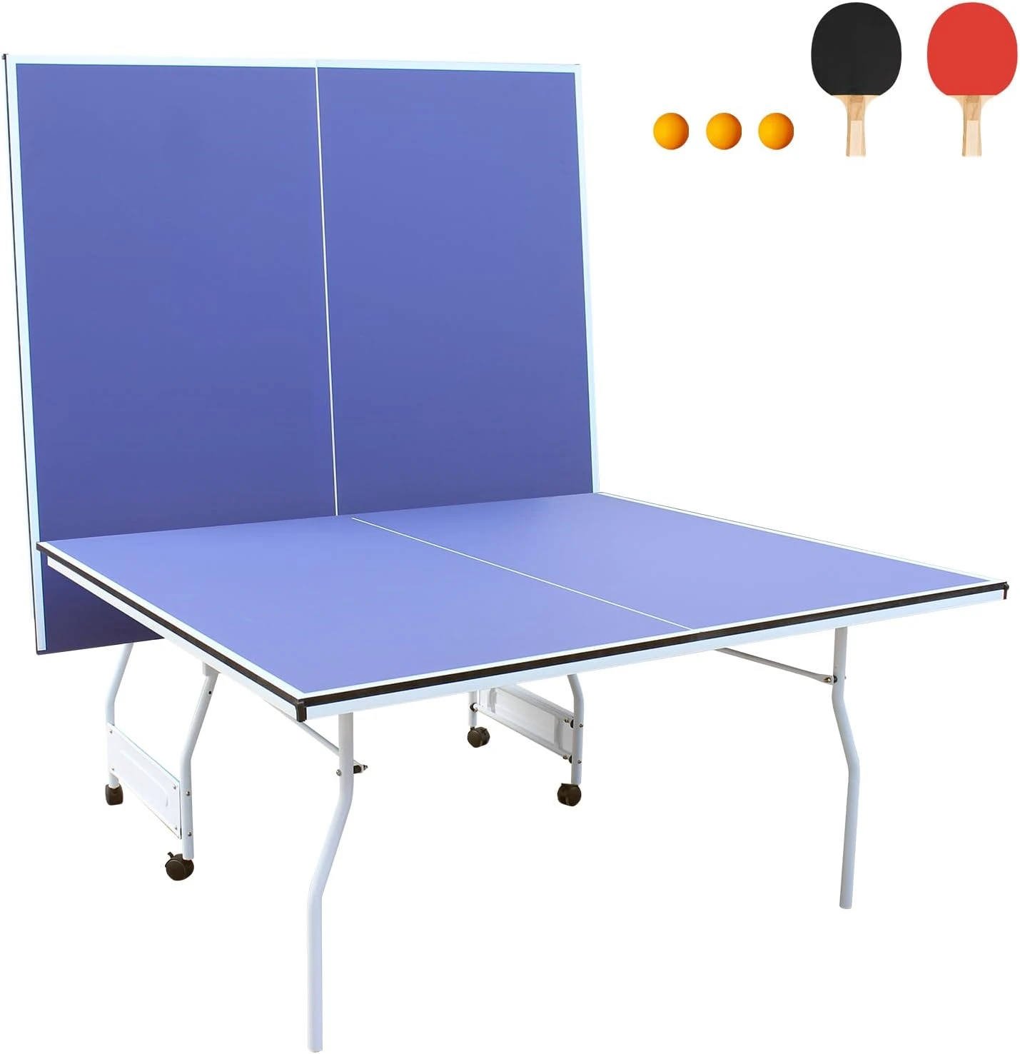 SculPong 9FT Table Tennis Table Set by All Sports Outlet