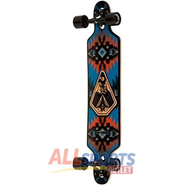 DB Longboards Urban Native 38-inch Drop Through Complete Skateboard All Sports Outlet