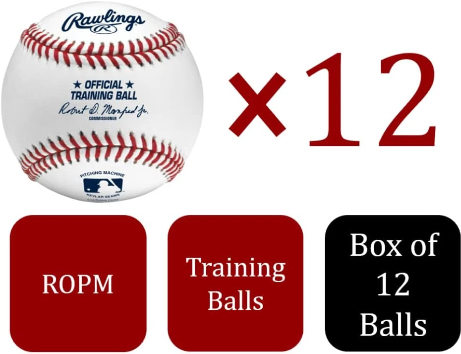 Rawlings Flat Seam Pitching Machine Baseballs All Sports Outlet - Image 2
