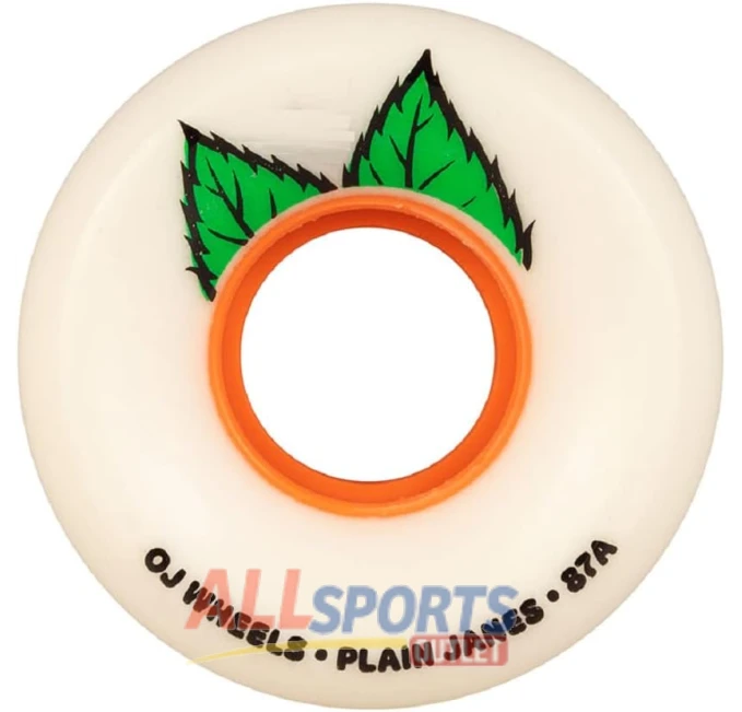 OJ Skateboard Wheels Plain Jain Keyframe 87A Set of 4 All Sports Outlet