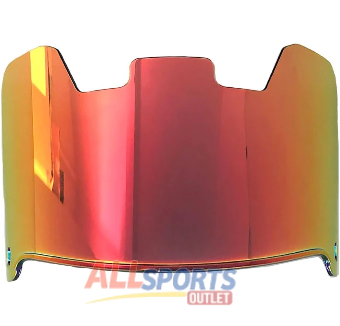 CNAHIWO Football Visor All Sports Outlet Red Eye-Shield Helmet