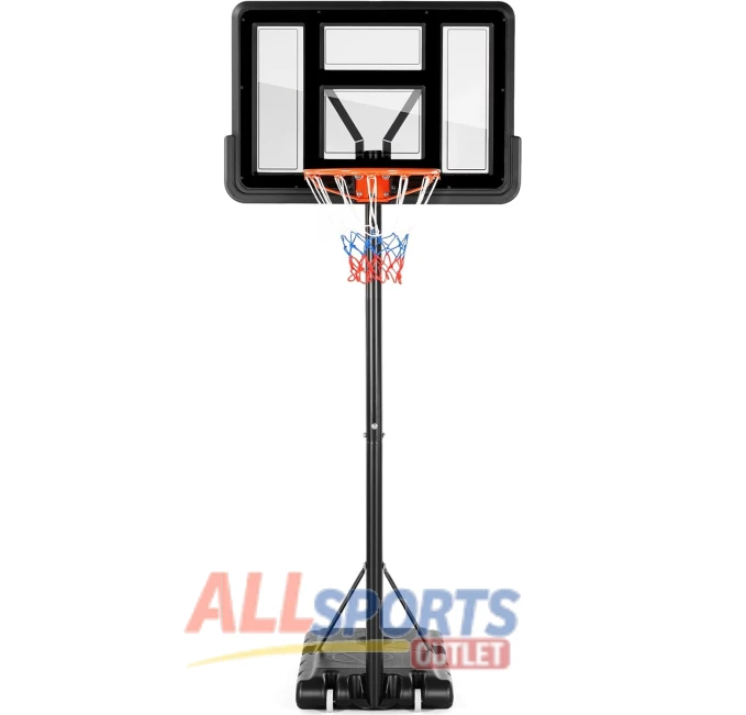 Sweetcrispy Adjustable Basketball Goal with Wheels All Sports Outlet