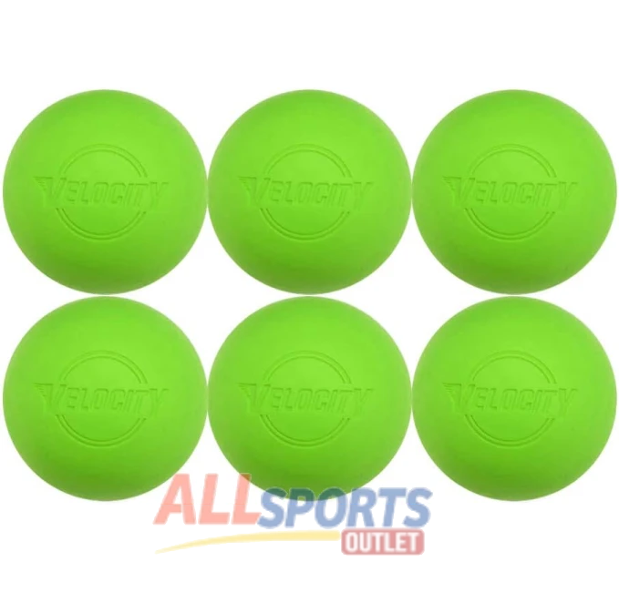 Velocity Lacrosse Balls 6 Pack Meets NOCSAE SEI Approved All Sports Outlet