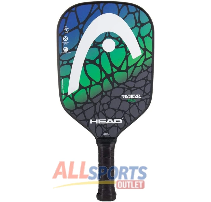 HEAD Fiberglass Radical Pro Pickleball Paddle All Sports Outlet