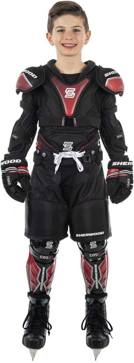 SHERWOOD Code Premium Youth Hockey Kit All Sports Outlet Gear - Image 2