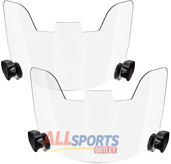 Xuhal 2 Pcs Football Visor Clear All Sports Outlet