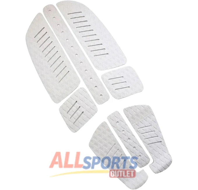 Lljsszr 8pcs White Surfboard Traction Pads All Sports Outlet