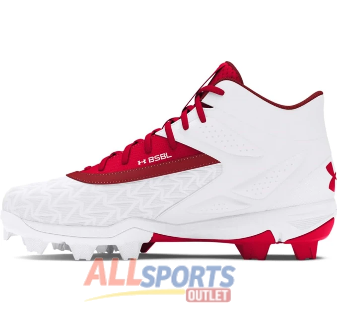 Under Armour Boy's Leadoff Mid Rm Jr 3.0 Sneaker All Sports Outlet