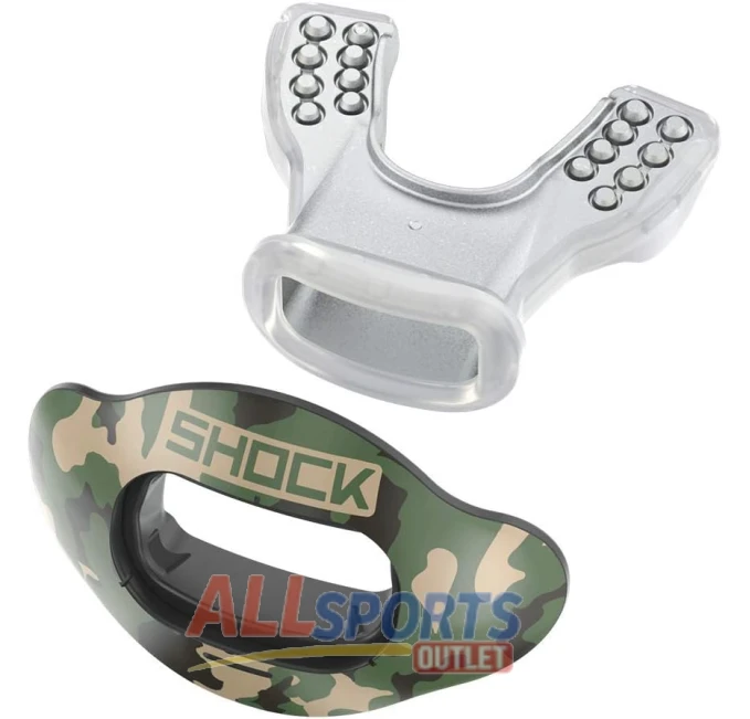 Shock Doctor Interchange Chassis Green Amoeba Camo All Sports Outlet