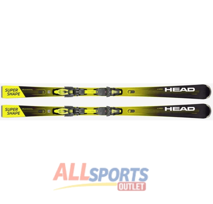 HEAD Supershape e-Speed Skis 170cm All Sports Outlet PRD 12 GW