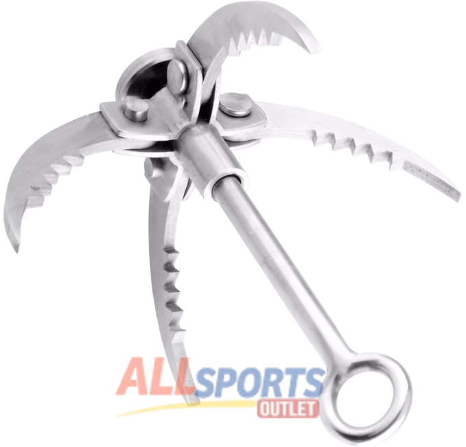 TRIWONDER Stainless Steel Grappling Hook All Sports Outlet Gear