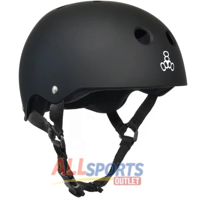 Triple Eight Sweat Saver Liner Black Matte Helmet Best Bike Helmets