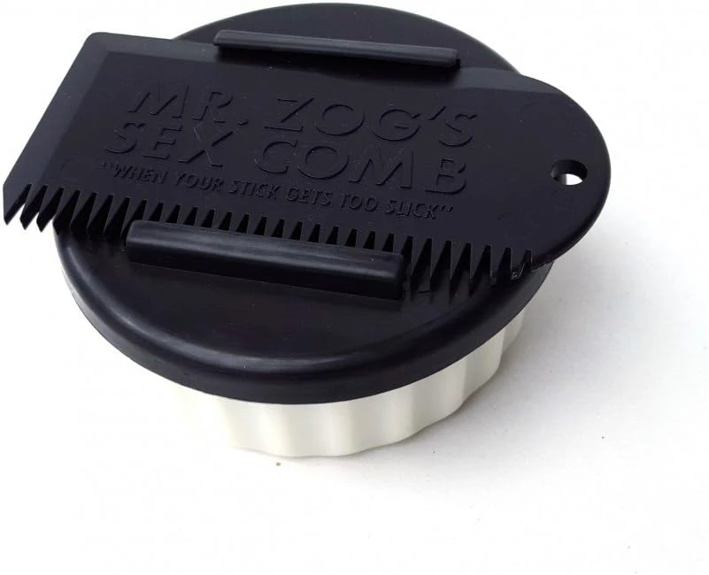 Sex Wax Container with Black Lid and Comb White All Sports Outlet