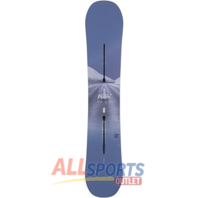 Burton Women’s Yeasayer Flying V Snowboard 152 All Sports Outlet