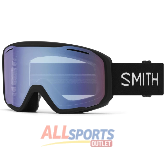 Smith Blazer Snow Goggles All Sports Outlet Black Frame Blue Lens