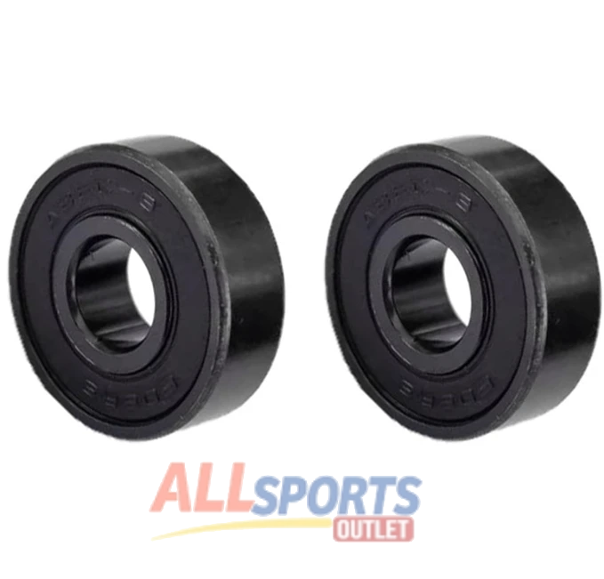 10pcs 608 2RS Red Skateboard Bearings ABEC-9 at All Sports Outlet