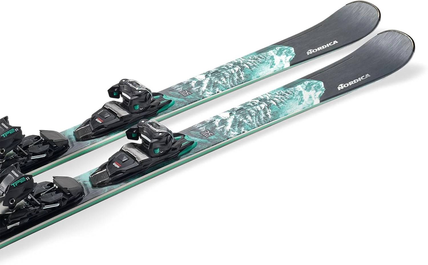 Nordica Women's Wild Belle DC 84 Skis All Sports Outlet TP2 Bindings - Image 6