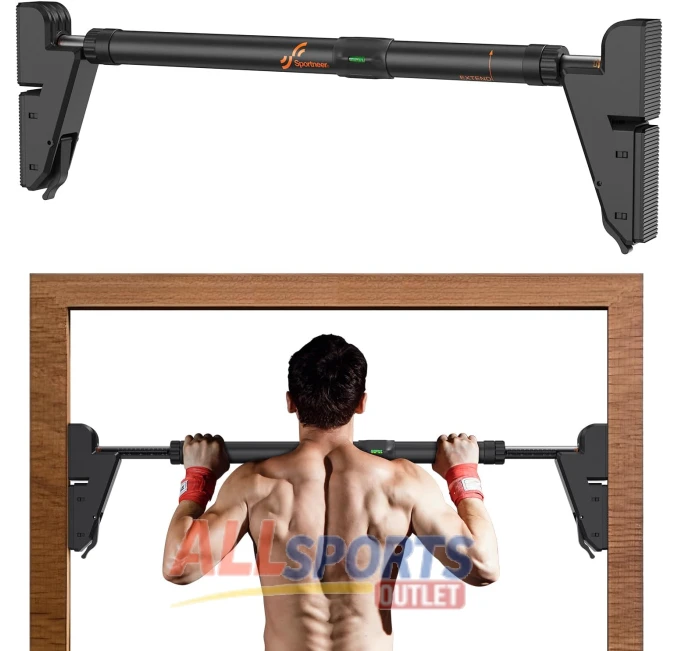 Sportneer Adjustable Pull Up Bar All Sports Outlet for Upper Body Workout