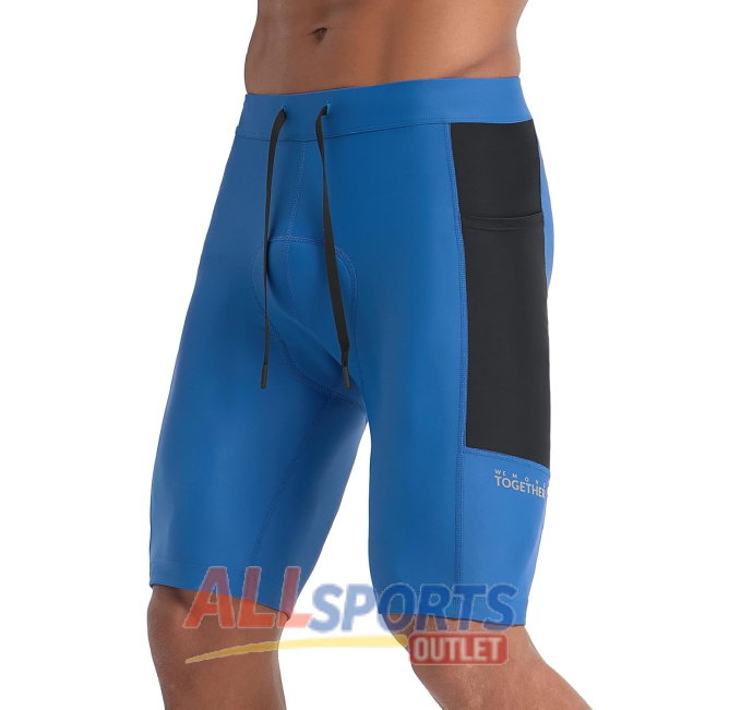 BALEAF 4D Padded Cycling Shorts for Men with Zipper Pockets All Sports Outlet