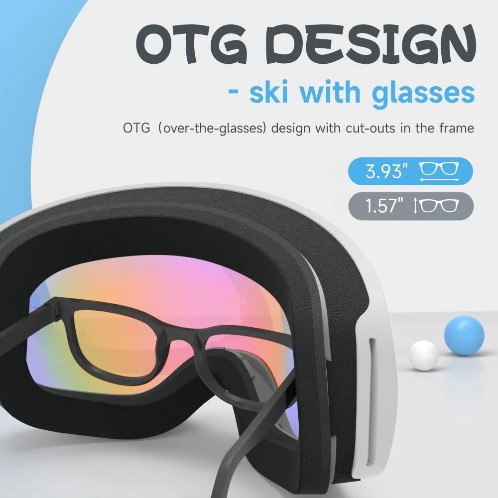 RIOROO Toddler Ski Goggles at All Sports Outlet for Boys Girls Aged 3-14 - Image 4