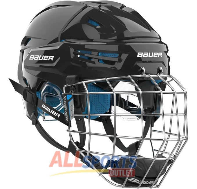 Bauer Re-Akt 65 Senior Hockey Helmet Combo with Facemask All Sports Outlet