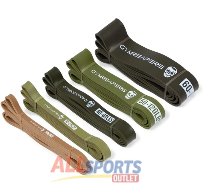 Gymreapers Pull Up Resistance Bands for Weight Lifting All Sports Outlet