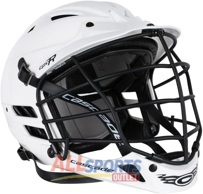 Cascade CPVR Lacrosse Helmet with Matte Black All Sports Outlet