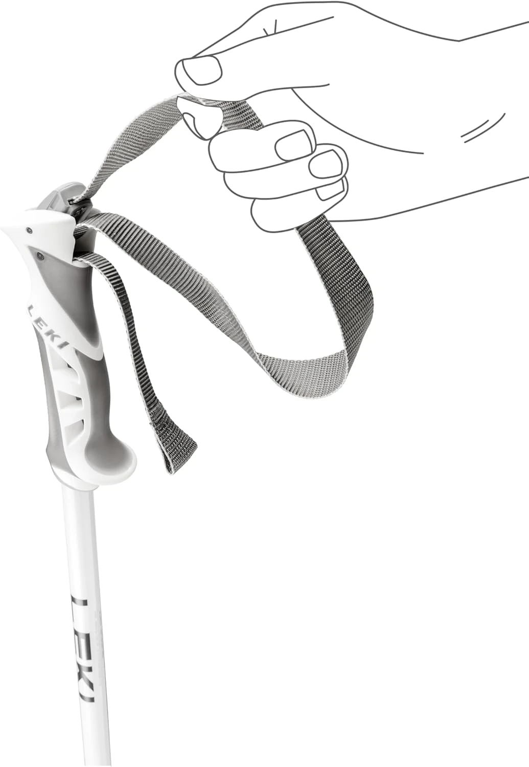 LEKI Women’s Bliss Ski Poles for Alpine Skiing All Sports Outlet - Image 3
