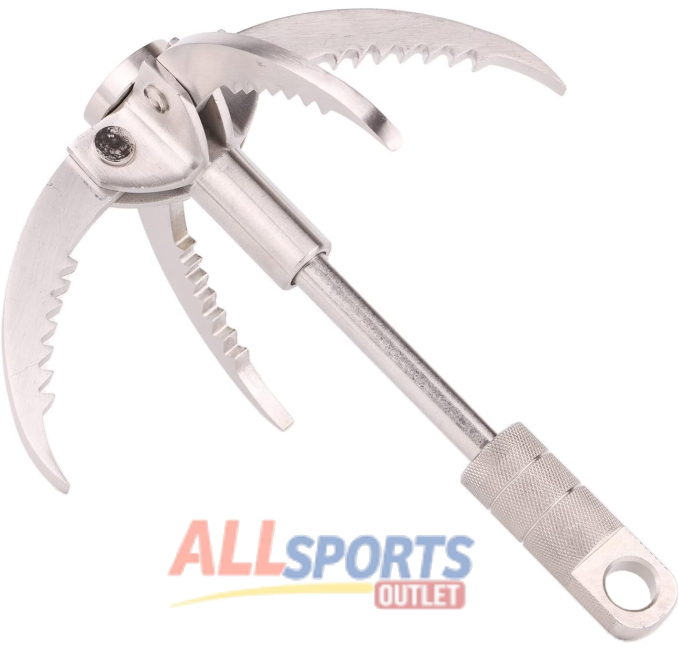 Grappling Hook Stainless Steel Anchor Folding Claws All Sports Outlet