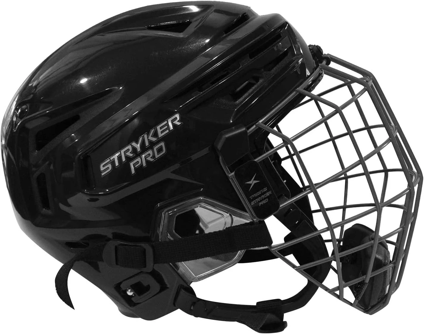 TronX Stryker Pro Hockey Helmet Black All Sports Outlet - Image 2