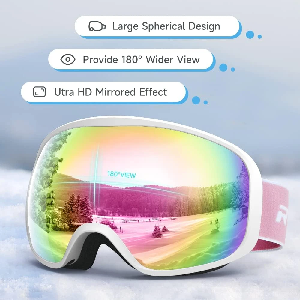 RIOROO Toddler Ski Goggles at All Sports Outlet for Boys Girls Aged 3-14 - Image 3