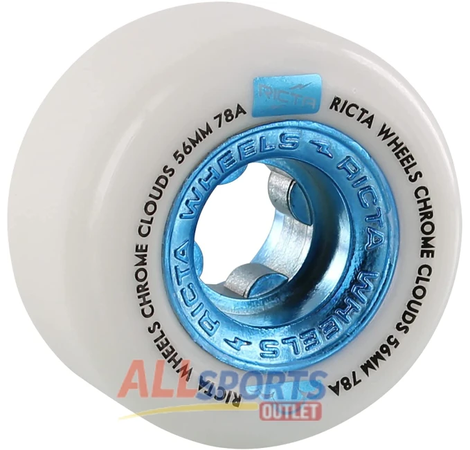 Ricta Chrome Clouds 78A Skateboard Wheels All Sports Outlet