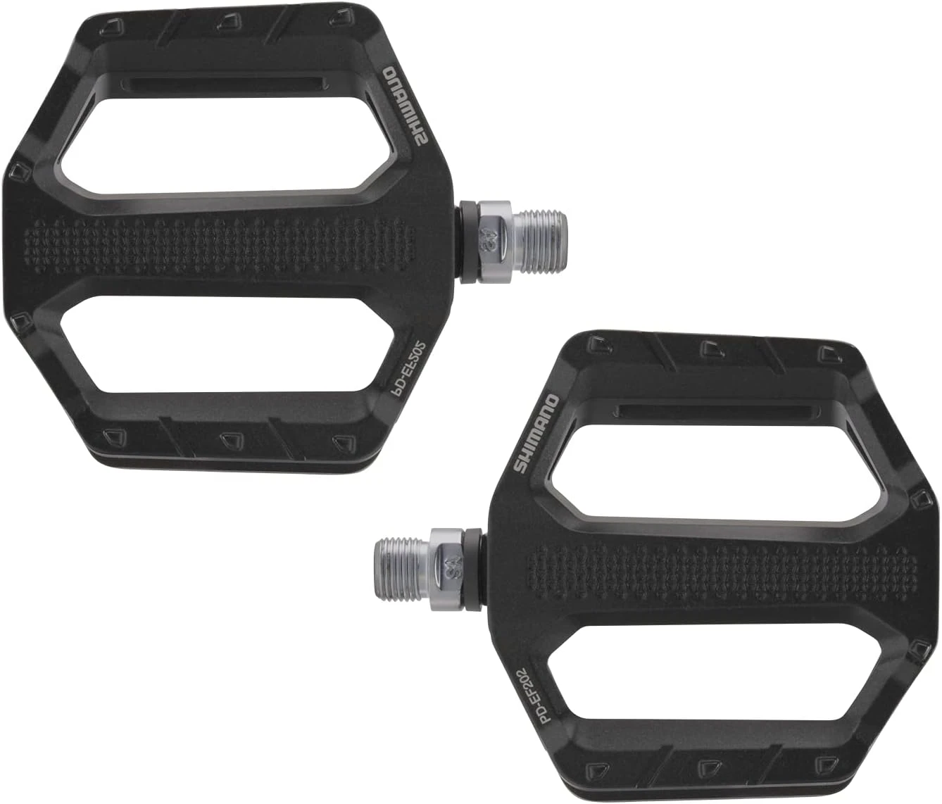 SHIMANO PD-EF202 Casual Riding Flat Pedal All Sports Outlet Black One Size - Image 3