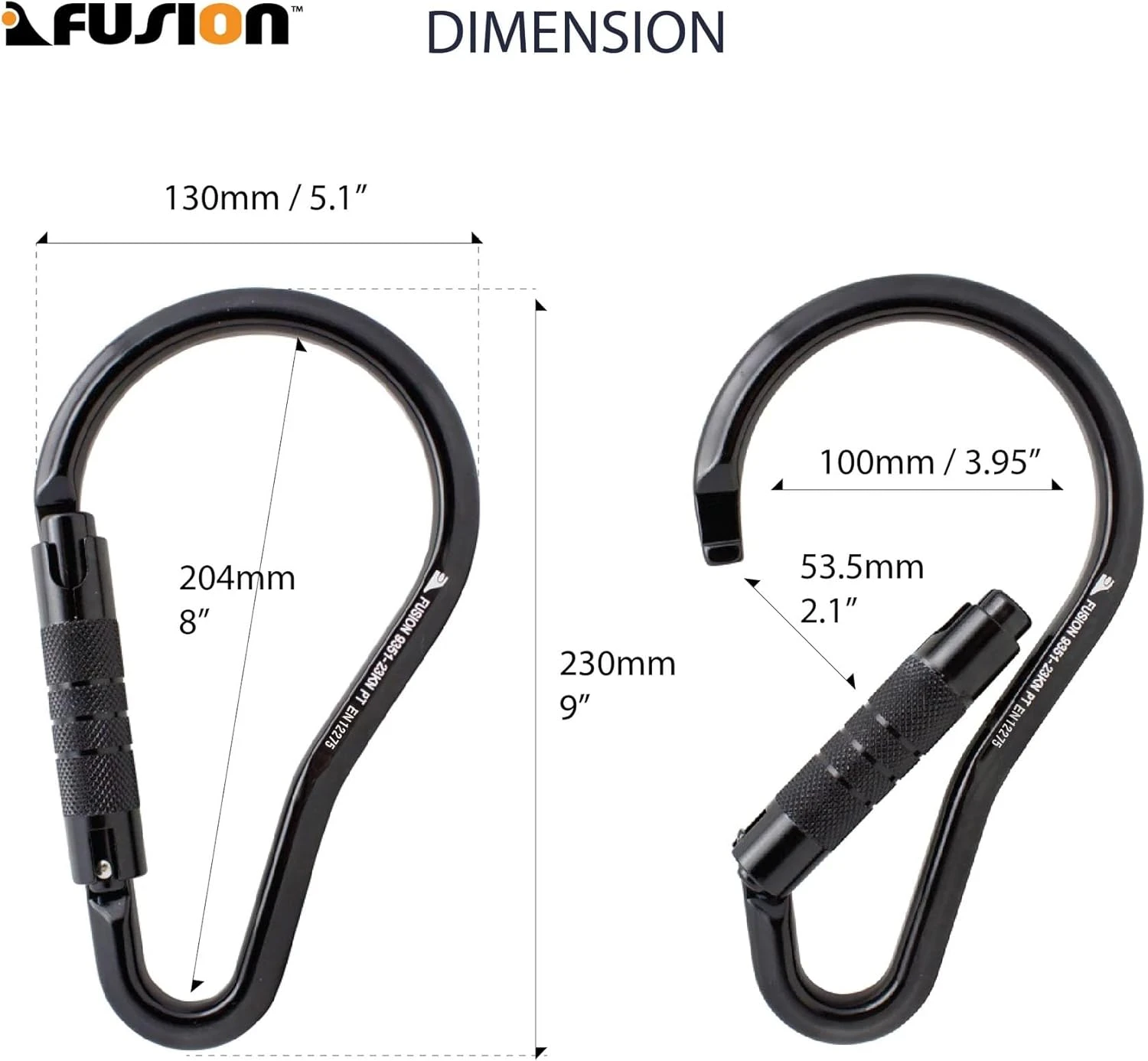 Fusion Climb Prima Alumn Auto Lock Carabiner at All Sports Outlet - Image 2