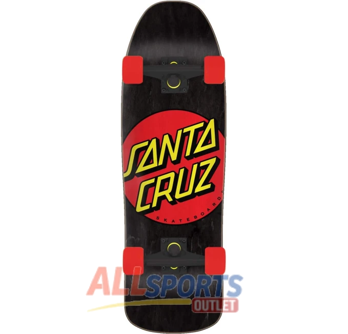 Santa Cruz Prismatic Dot Cruzer Complete Skateboard All Sports Outlet