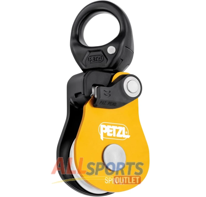 PETZL Spin L1 Simple Pulley Walker High Output Yellow All Sports Outlet